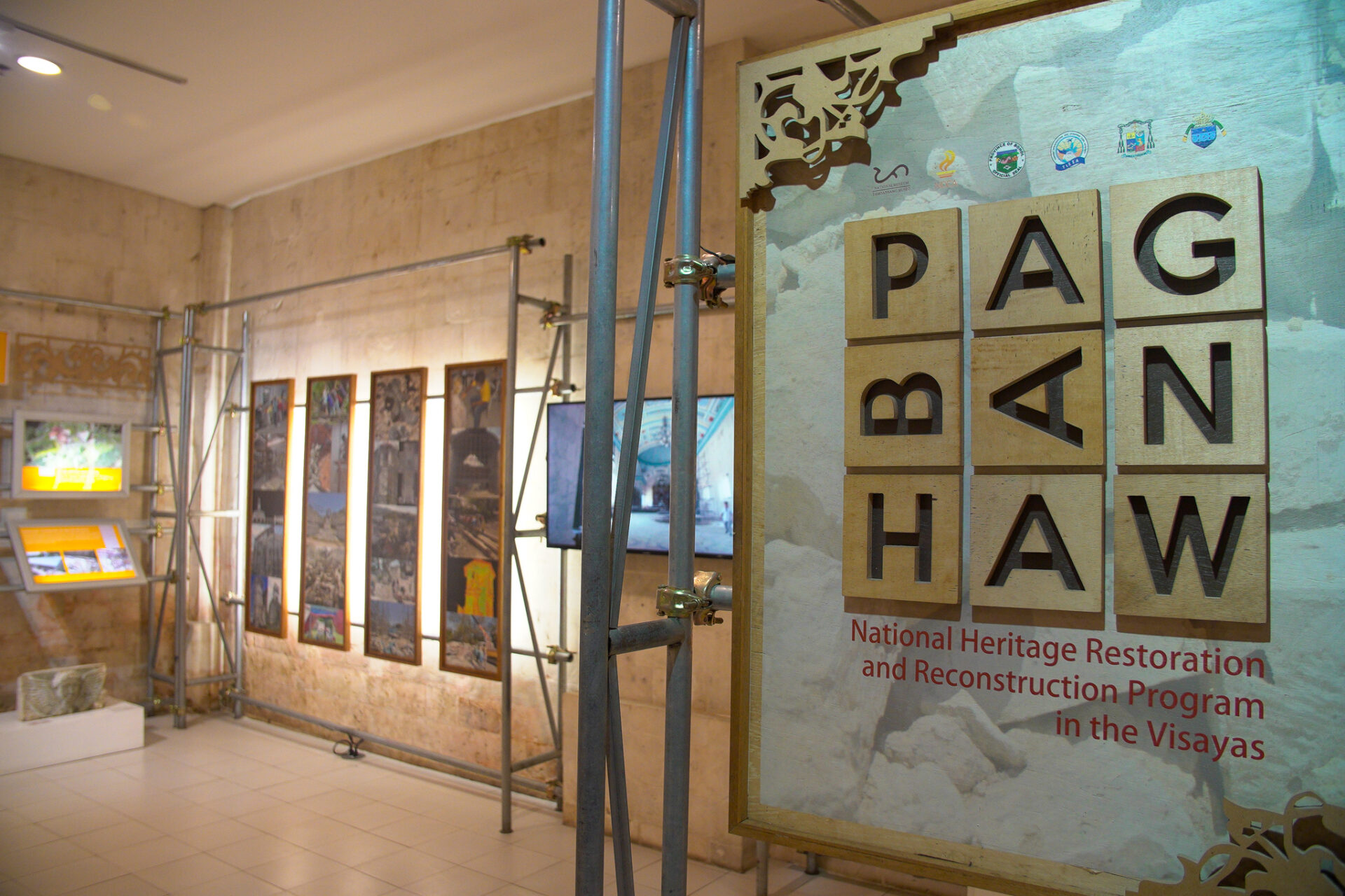 PAGBANHAW National Heritage Restoration and Reconstruction exhibit showcasing Bohol’s cultural heritage preservation efforts.